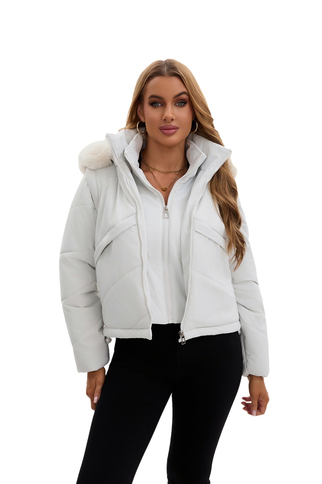 Convertible Puffer Jacket