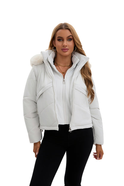 Convertible Puffer Jacket