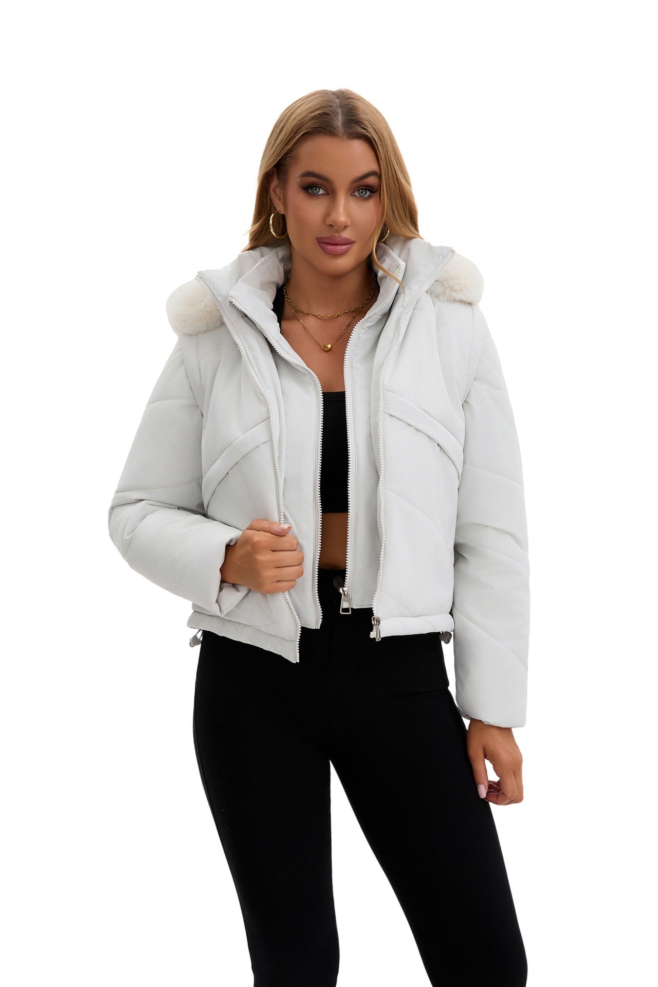 Convertible Puffer Jacket