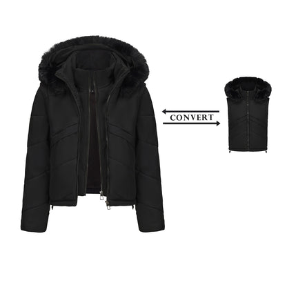 Convertible Puffer Jacket