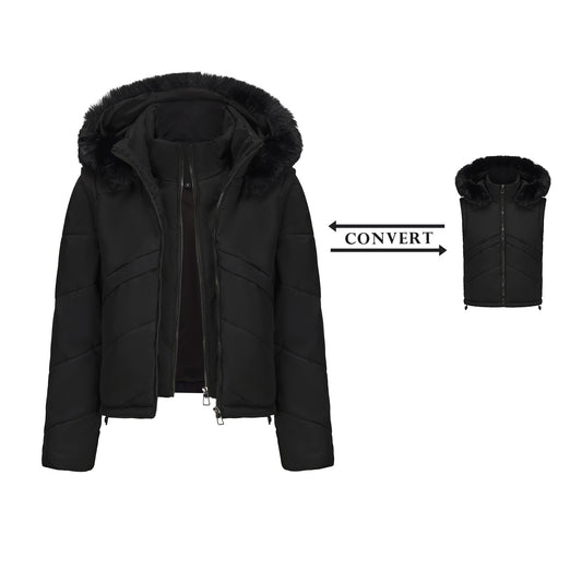 Convertible Puffer Jacket